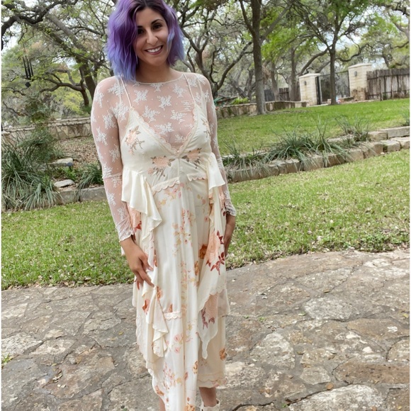 Free People Audrey Embroidered Maxi Dress - Picture 4 of 13